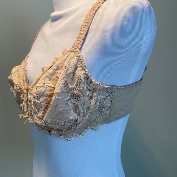 36C Sans Complexe Bra Nude Lace Pretty... - Picture 2 of 7